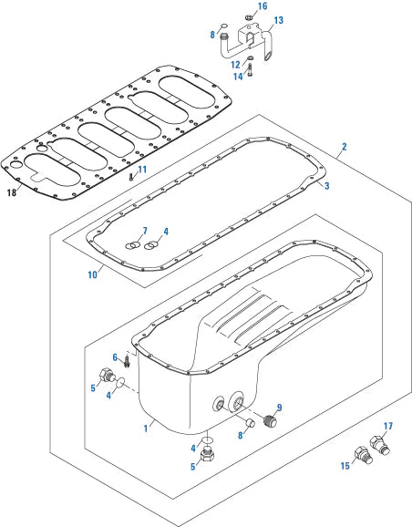 Oil Pan Asm, Metal W/ Plug (4386821)