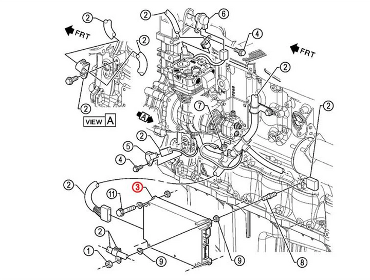 Reman Detroit Diesel S60 IV (12-24V) Engine Control Module (Blank)
