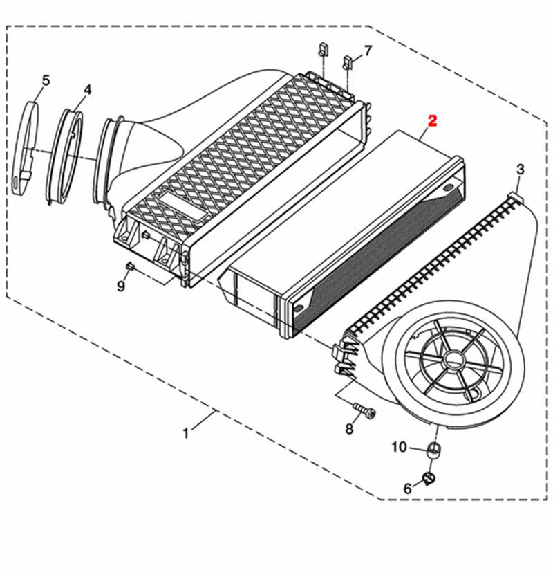 Air Filter (P629641)(Freightliner Coronado, Western Star)