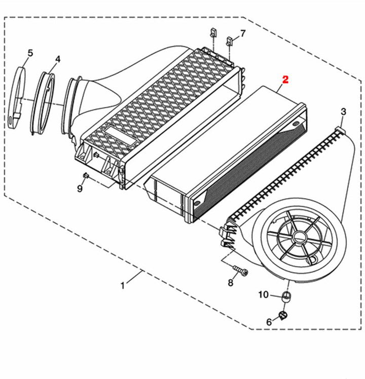 Air Filter (P629641)(Freightliner Coronado, Western Star)
