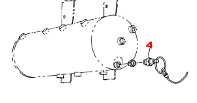 Standard Drain Air Valve 1/4" NPTF