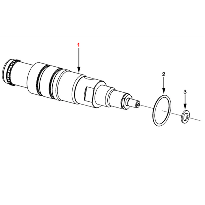 Injector ASM Kit Cummins ISX15 Single Overhead Camshaft  EPA13 2014-2016