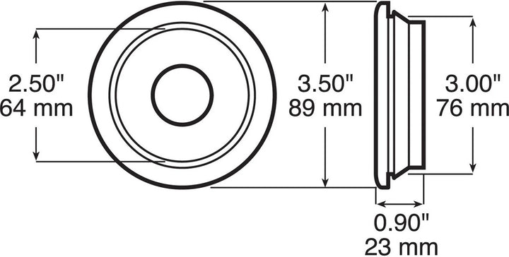 Grommet For 2.5"  Light (Set of 10)