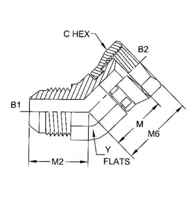 Adaptador de conexión giratorio de latón de 45°, 3/8" x 3/8" (diámetro exterior del tubo: 3/8") (juego de 5)