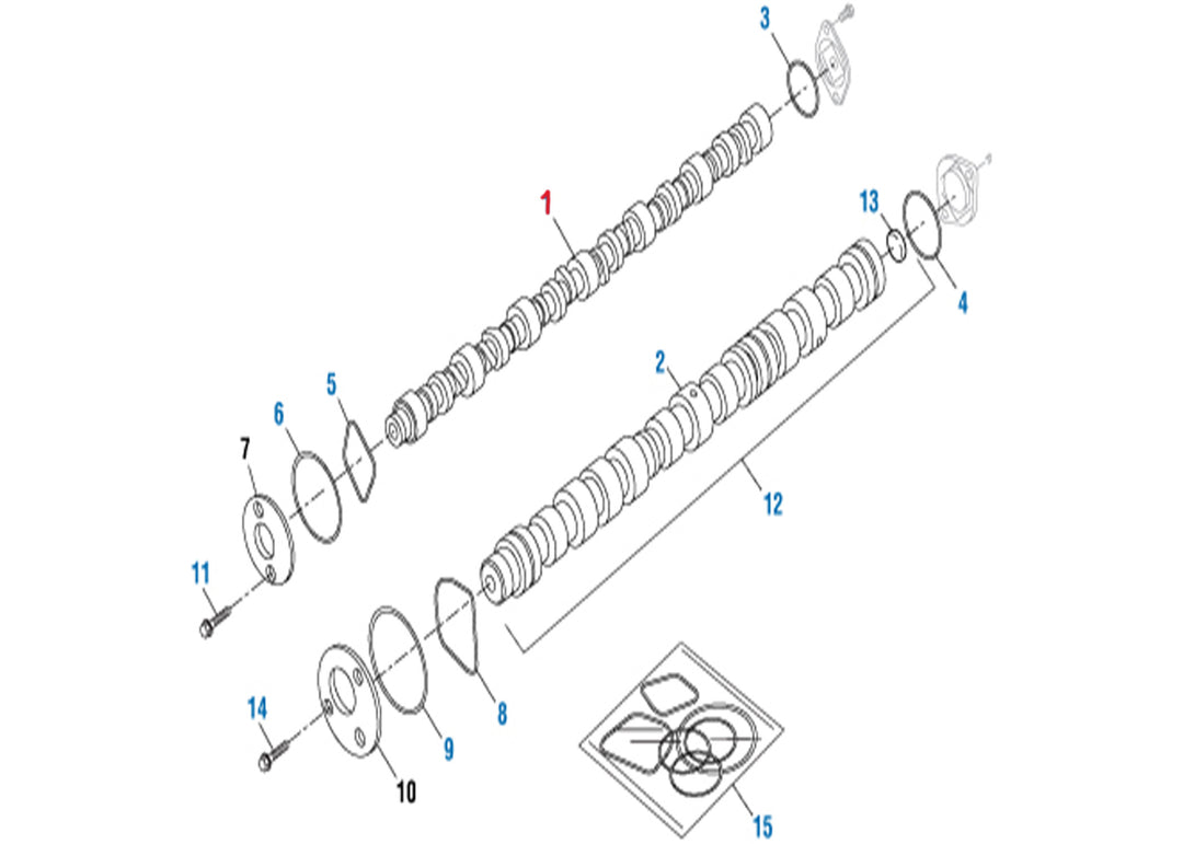 Camshaft Cummins ISX 15 (4298629)