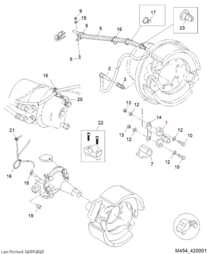 Wheel Speed Sensor Mounting Bracket