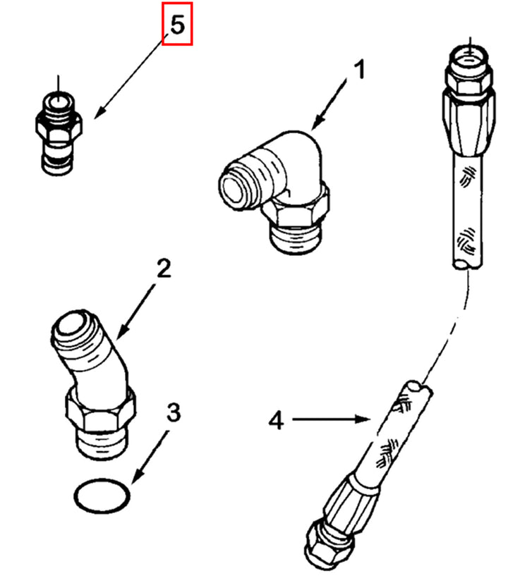 Fuel Check Valve Cummins N14 (3348332)