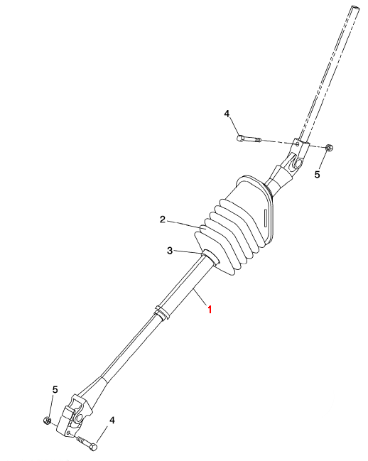 Steering Shaft Assembly Century, Columbia ( 14-18370-002 )