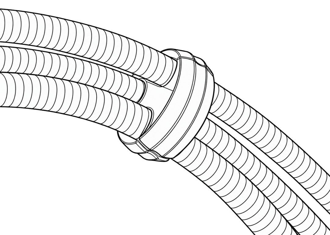 Puck Hose Spacer for 3/8" Hose (Set of 2)