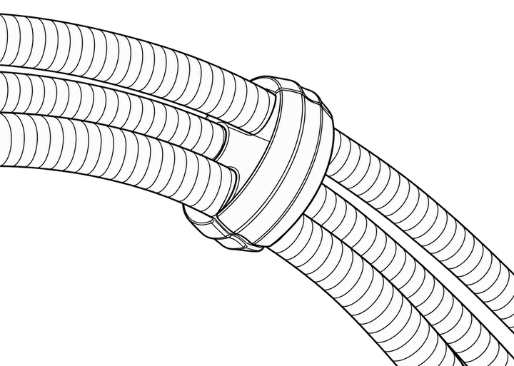 Puck Hose Spacer for 3/8" Hose (Set of 2)