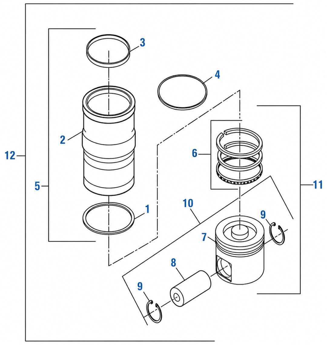 Shim Liner 150MM ISX (SOHC)