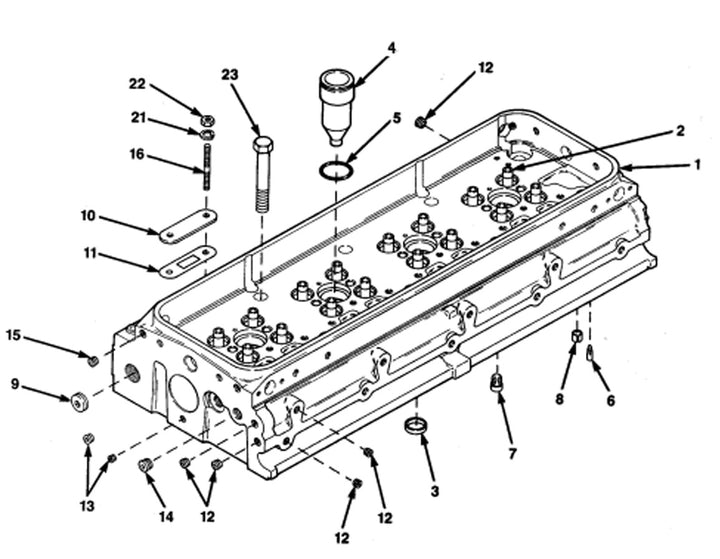 Cylinder Head ASM DD15 (EPA10 Plus 2016+)(903, 906, 910)