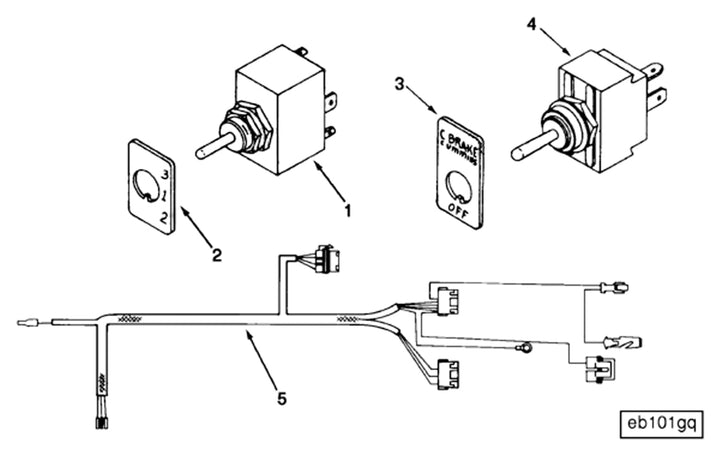 Engine Brake Switch Toggle