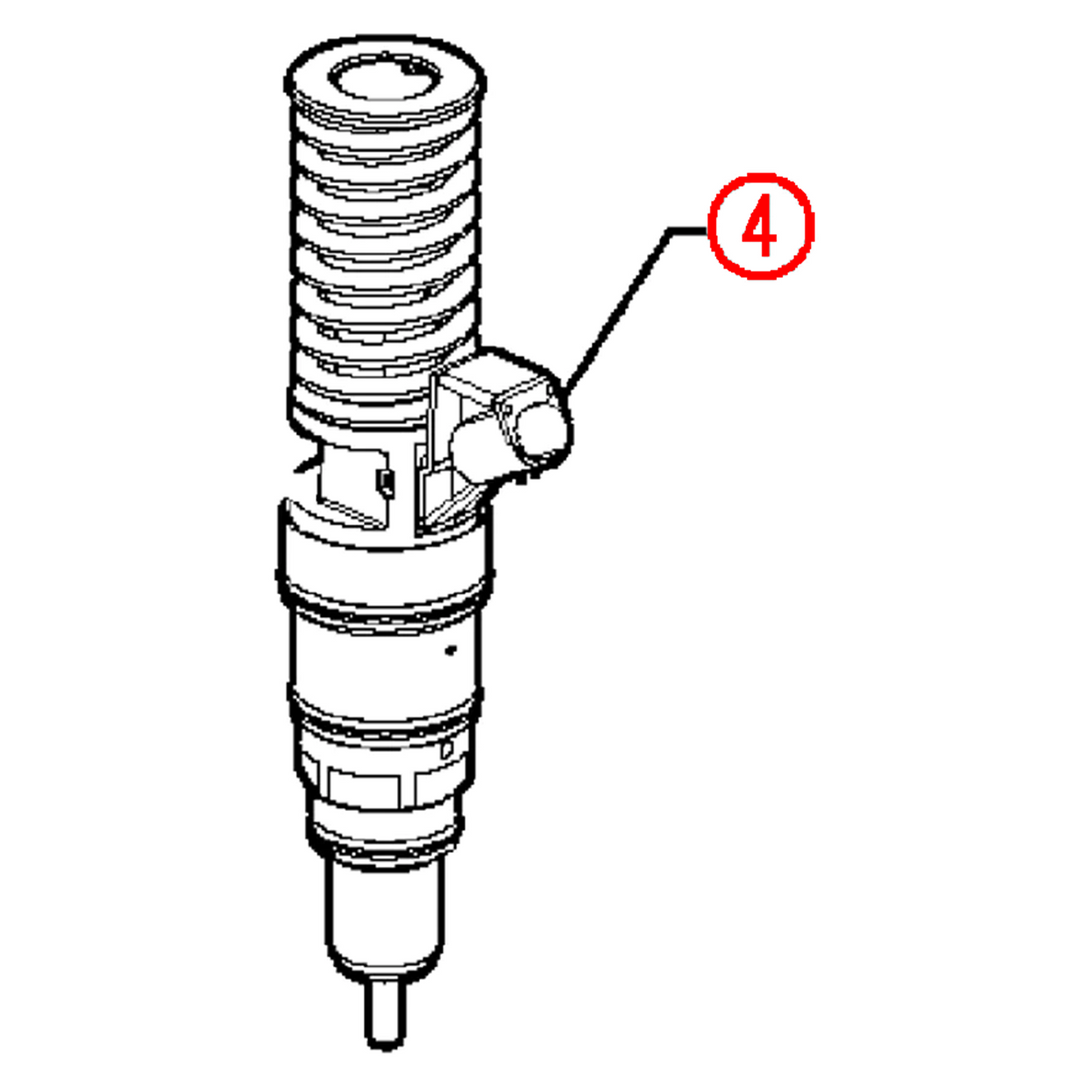 Inyector remanufacturado ASM S60 EUI-V (R414703003)