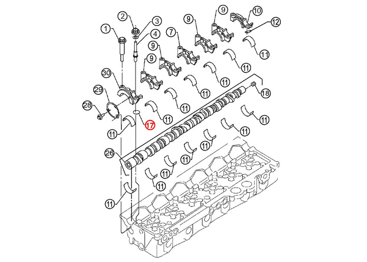 Ring Seal Block to Gear Case Detroit Diesel S60 (08929740)