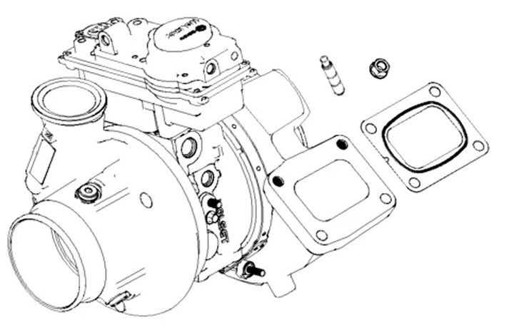 Turbocharger ASM Cummins ISX (HE500VG / HE561V)(425-470 HP)(05-10)