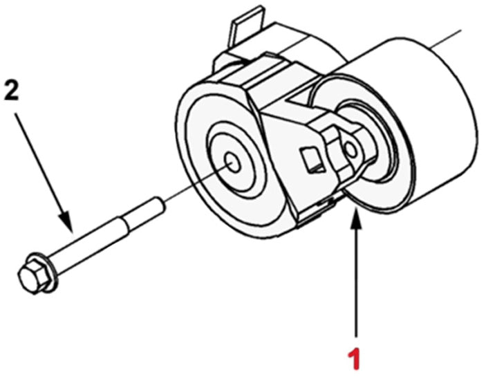 Belt Tensioner Fan Drive Cummins ISX (4299051, 3691282)
