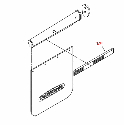 Conspicuity Strips Aluminum Straight (Set of 2)