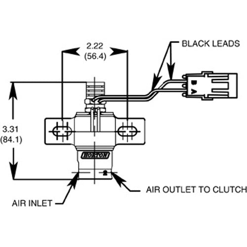 Valve Solenoid Air 12V 3 Way 288905C91 ( HDX KN68230 )