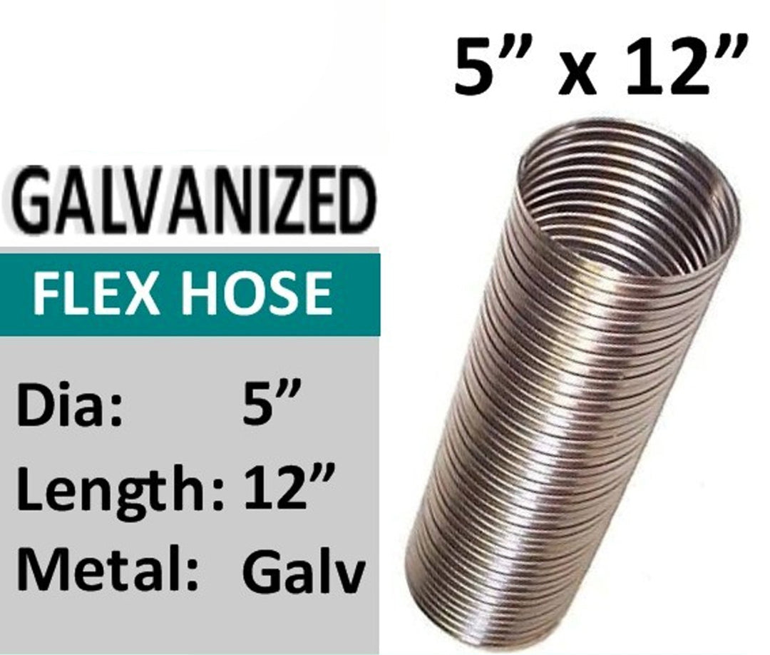 Flex Pipe Stainless 5" x 12"