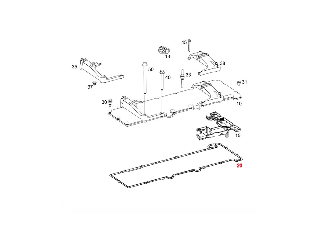 Valve Cover Gasket DD15 901 ( A4720160180 )