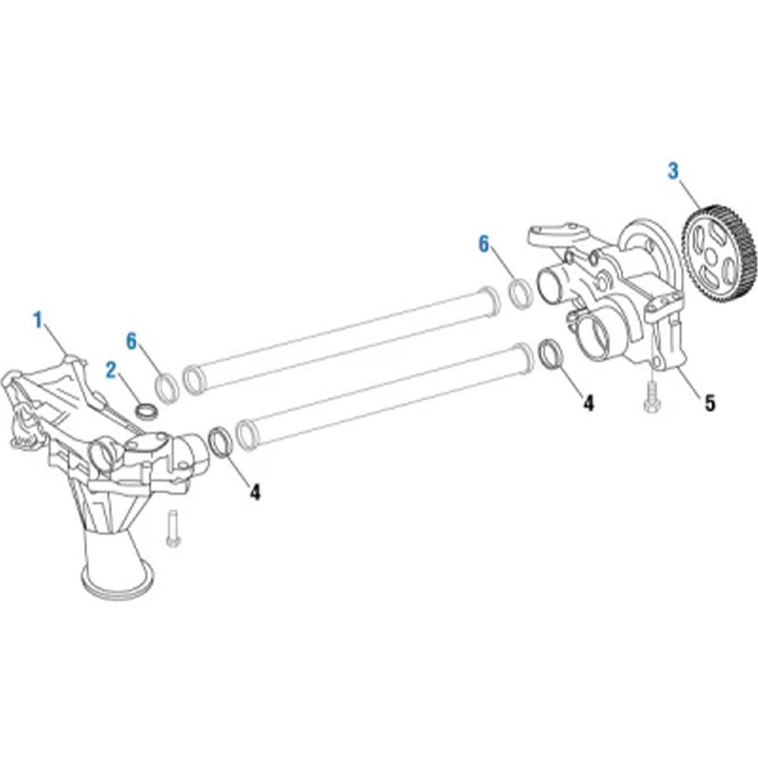 Oil Suction / Pump Seal Kit (DD15)