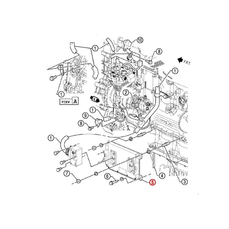Dde R23535990 Reman ECM DDEC V Detroit Diesel S60 (R23535990) (Blank) – DDTP STORE ONLINE