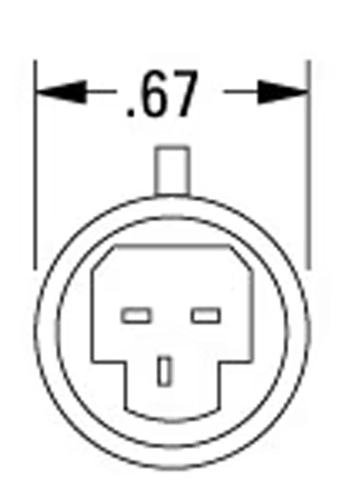 Sensor Exhaust Back Pressure International MaxxForce DT9, DT10 (07-10)