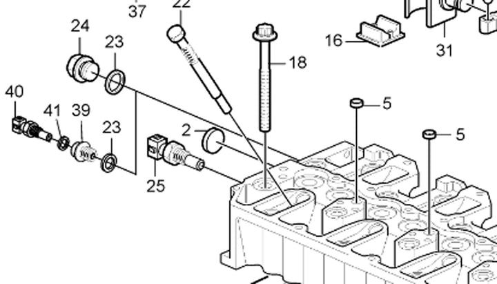 Coolant Temperature Sensor (Volvo D13)(20513340, 21531072)