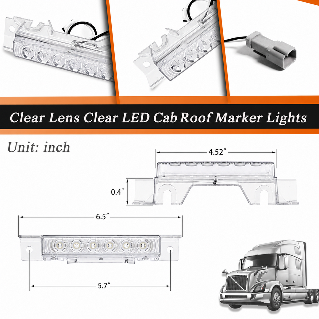 Luz LED de posición de cabina (Volvo)