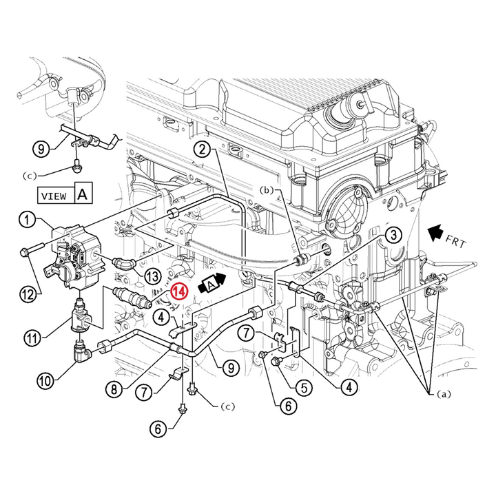 Valve Fuel Regulator Check Detroit Diesel S60 14.8L