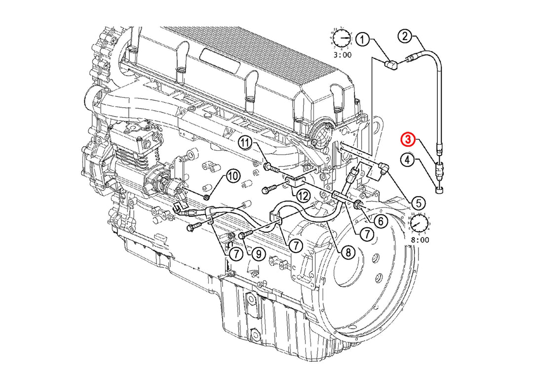 Fuel Check Valve S60 12.7L ( 23516919 )