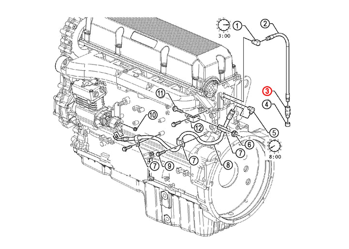 Fuel Check Valve S60 12.7L ( 23516919 )