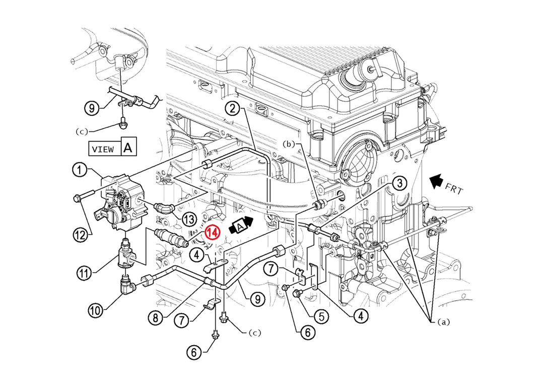 Valve Fuel Regulator Check Detroit Diesel S60 14.8L ( 23537213 )