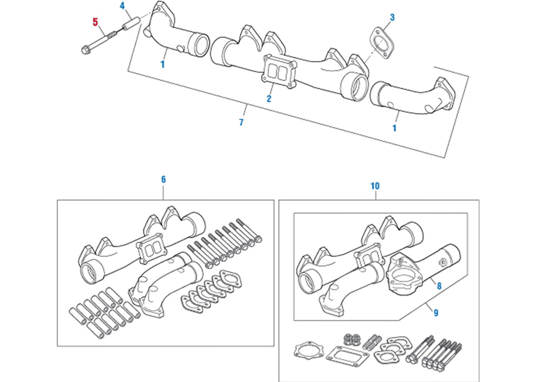 Bolt Exhaust Manifold Cummins ISX15