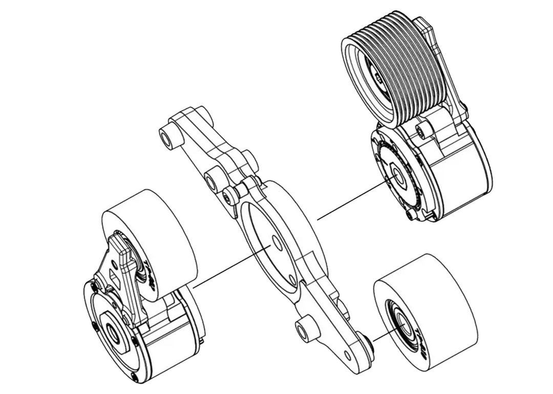 Belt Tensioner DD15 ( A4722001670 )