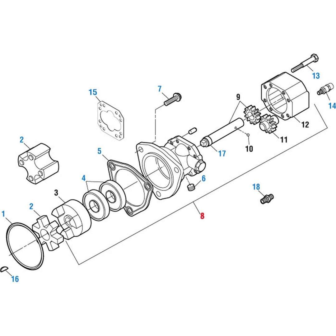 Fuel Pump Assembly Detroit Diesel S60 14L