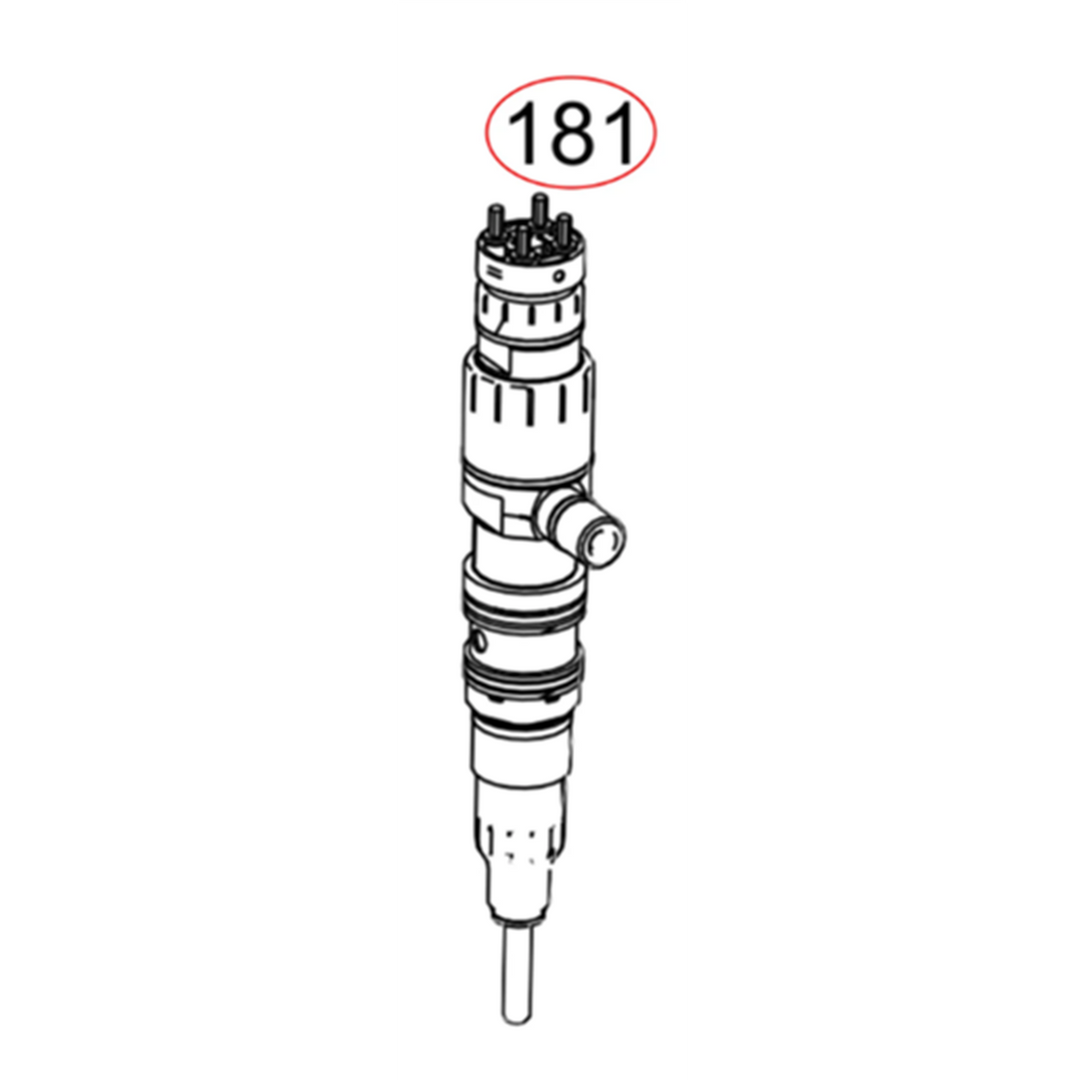 Remanufactured Injector ASM Detroit Diesel DD15 906+