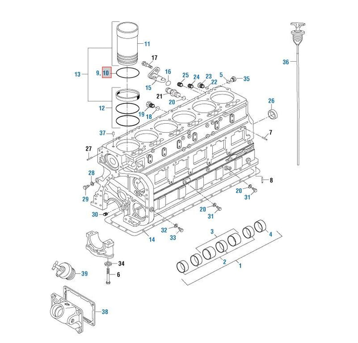 Cummins Cylinder Liner Kit – 152mm – ISX / ISX15 (4376391)