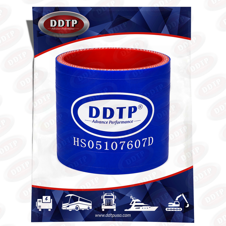 Silicone Coolant Hose 2.75"X2.625" 4-Ply for Detroit Diesel Engine S60 EGR Cooler