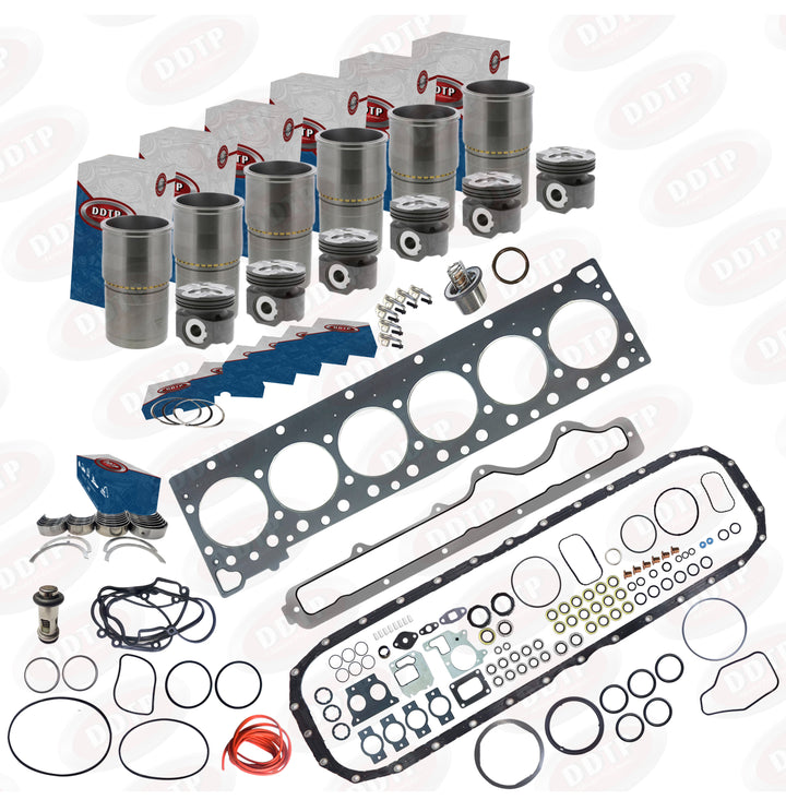 In-Frame Overhaul Kit Cummins ISX15 Single Overhead Camshaft (2010-2017) 150MM Liner Cut Rod Bearings