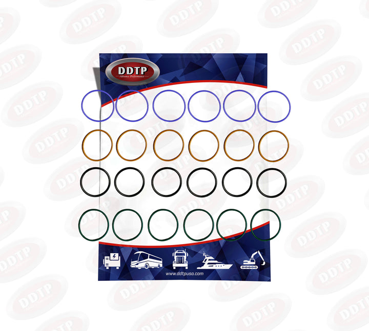 Injector Seal Kit Cummins ISX DOHC (Set of 6 Kits)