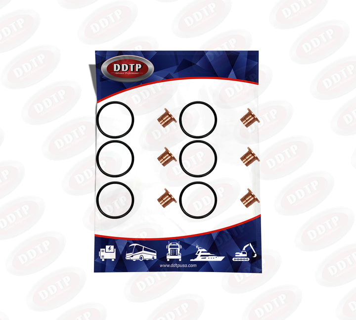 Injector Seal Kit Cummins ISX SOHC (Set of 6 Kits)