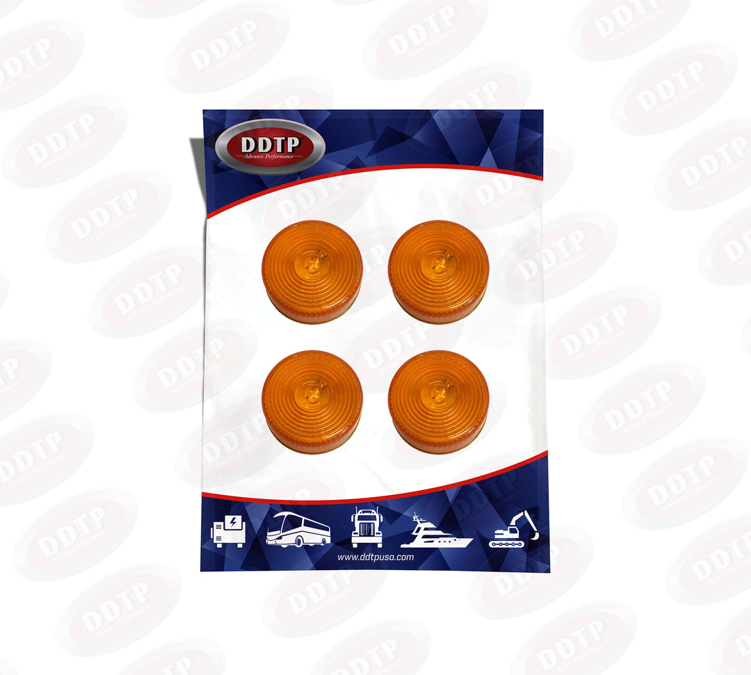 Amber Marker / Clearance 2" Light (Set of 4)