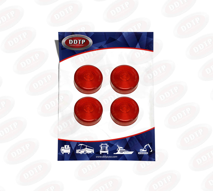 Red Marker / Clearance 2" Light (Set of 4)