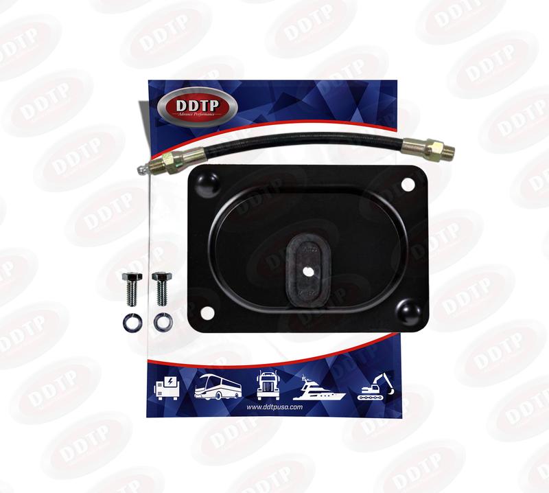 Clutch Bell Housing Inspection Plate Kit with 8