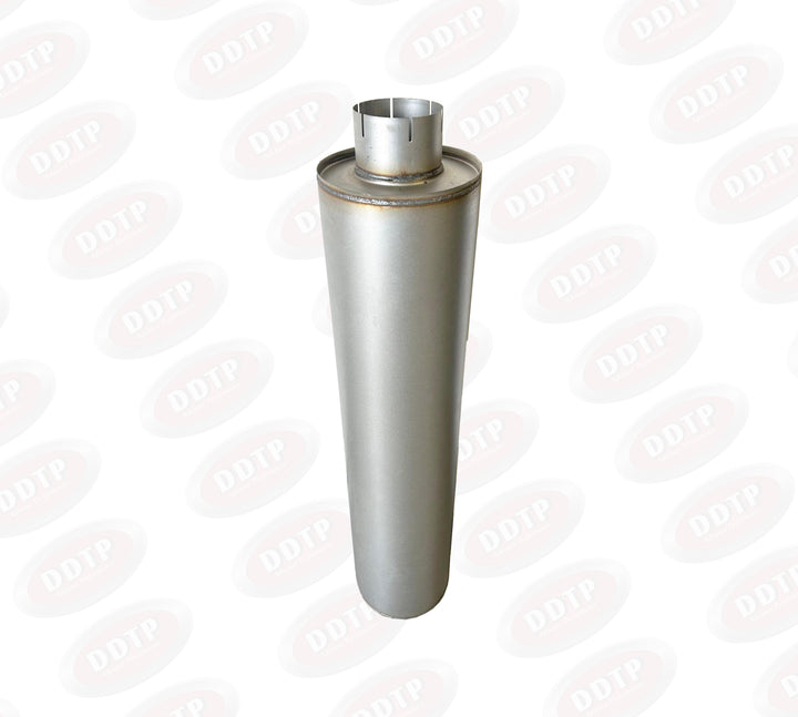 Round Muffler (Style 1) (Freightliner, Mack) (M100465)