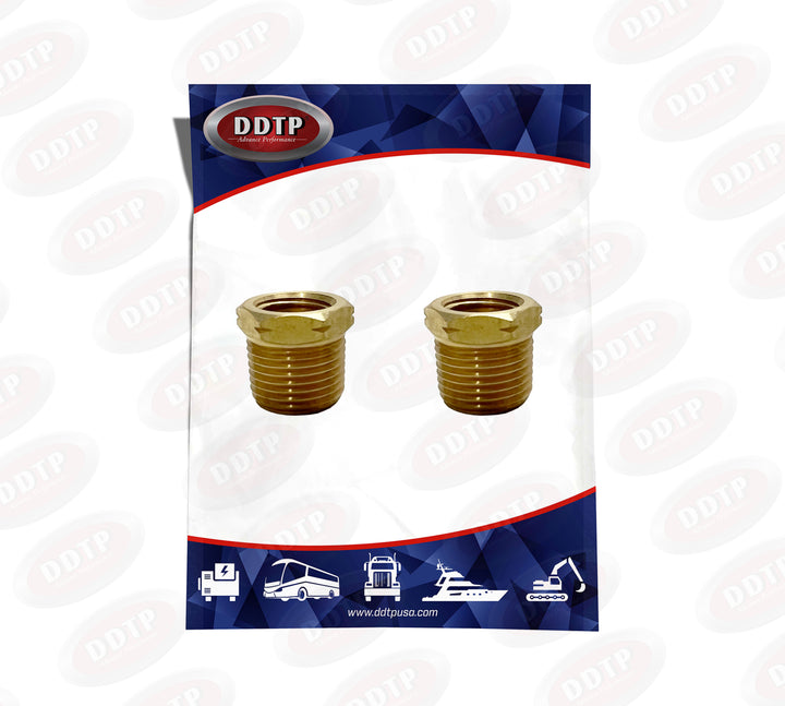 Casquillo hexagonal de 3/8" NPT x 1/4" FNPT (juego de 2)