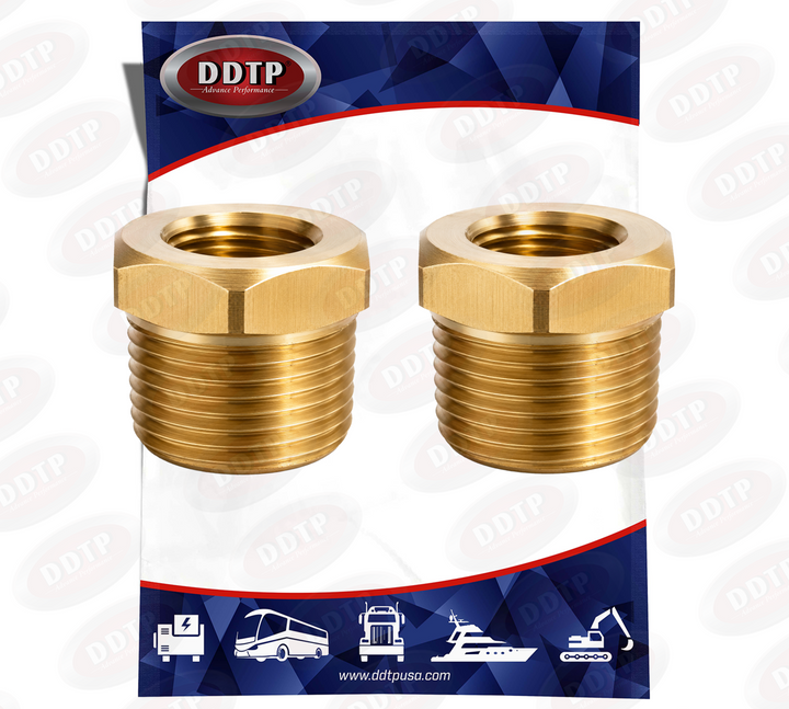 Casquillo hexagonal de 3/8" NPT x 1/4" FNPT (juego de 2)