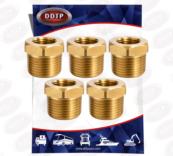 Casquillo hexagonal de 3/8" NPT x 1/4" FNPT (juego de 5)